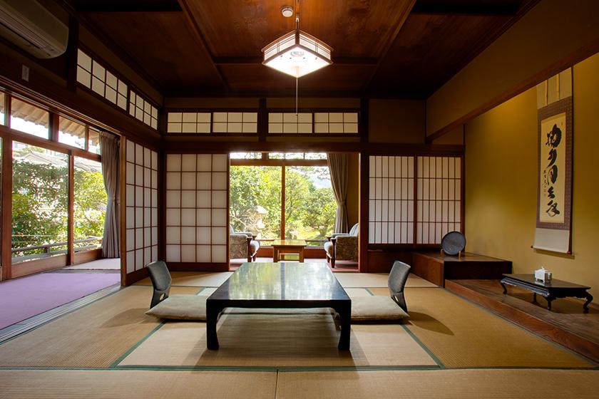 [遊仙亭]或[小梅閣] 日式房間，附浴室和衛生間，10張榻榻米