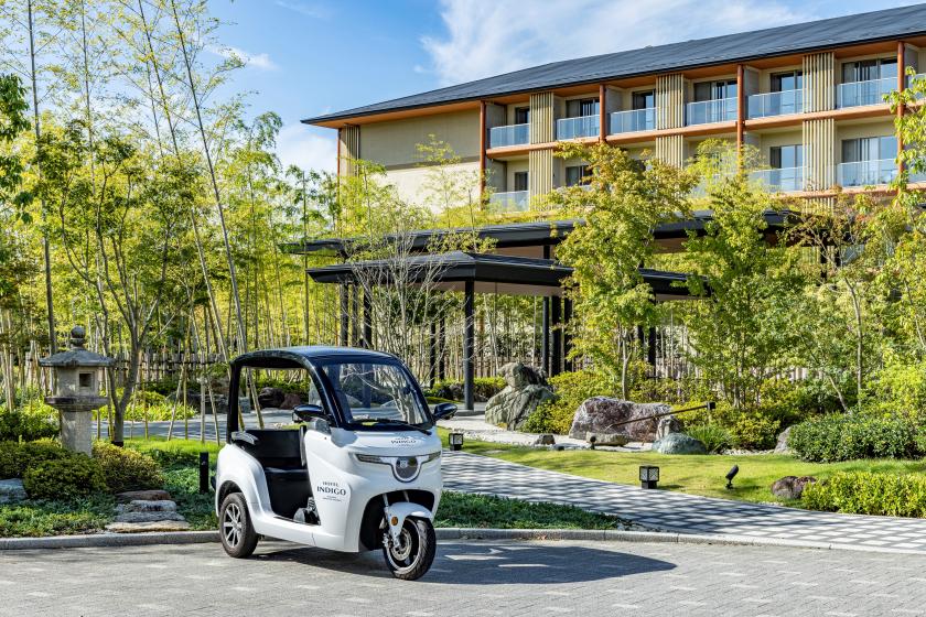 Plan to explore the charms of Inuyama in your own way by electric tuk-tuk [breakfast included]