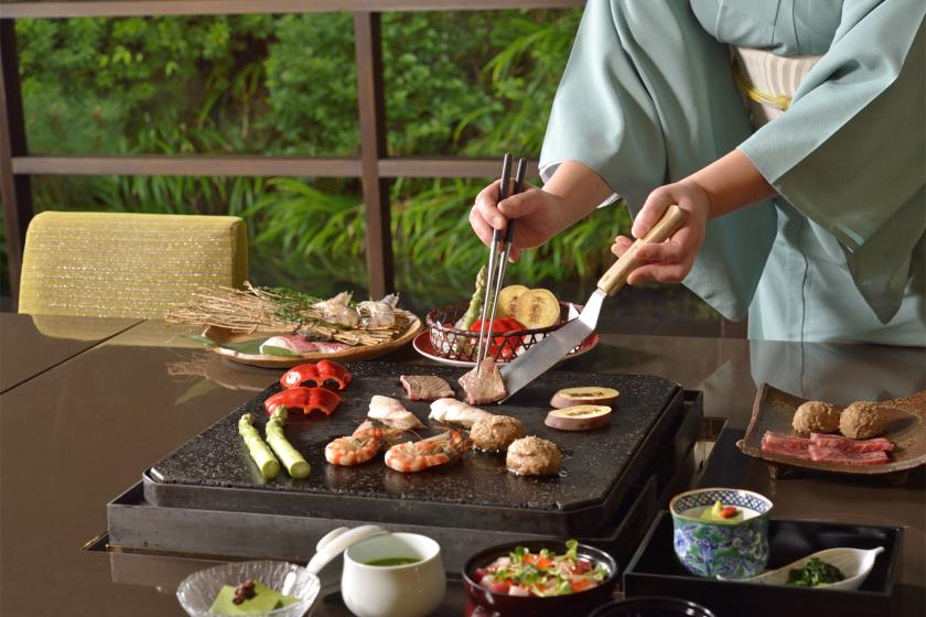 ≪Evening/Breakfast included≫ DINE &STAY 2024 (Dinner venue: Stone-grilled cuisine “Kishundo”)