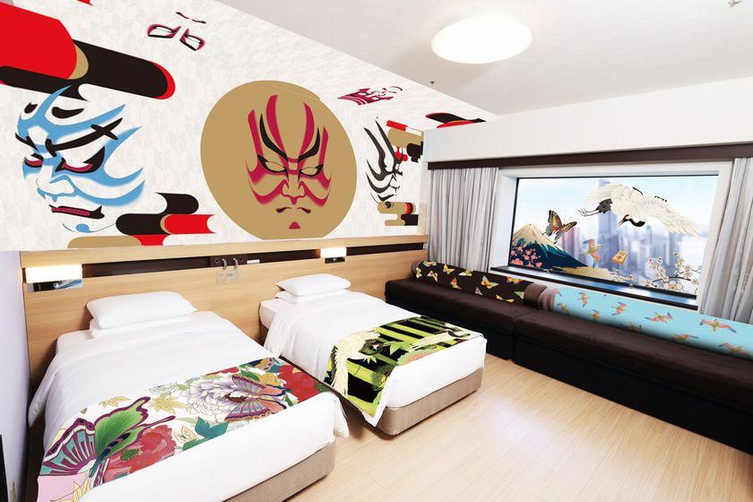 “Edmont x Kabuki” ～Discovering the Traditional Japanese Performing Arts～ Kabuki-themed concept room (breakfast Package)