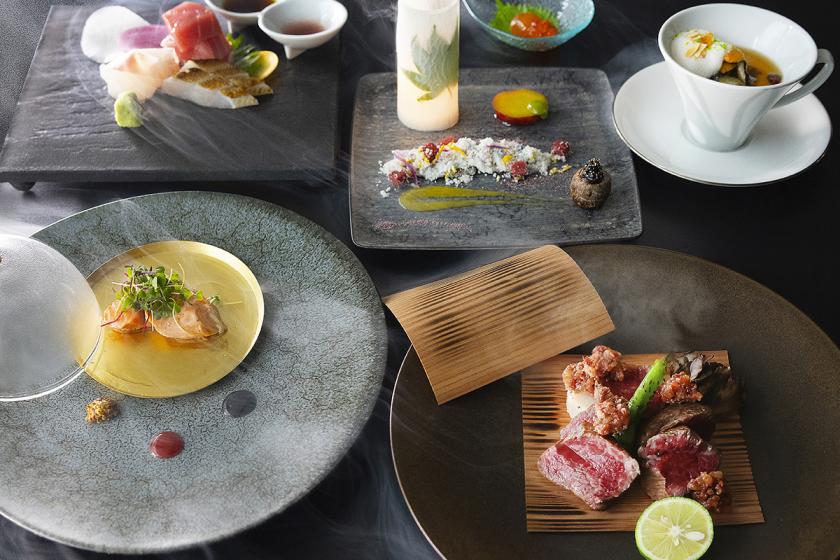 [Limited Time Sale] Japanese or Western-style dinner and breakfast course using specially selected ingredients [Includes aperitif and seasonal afternoon tea]