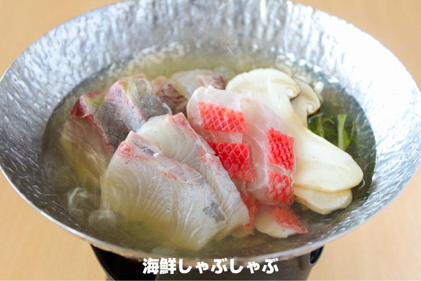 行列ができる海鮮料理店「平の屋」の海鮮料理を満喫♪朝夕2食付きロボットホテル宿泊プランSO☆