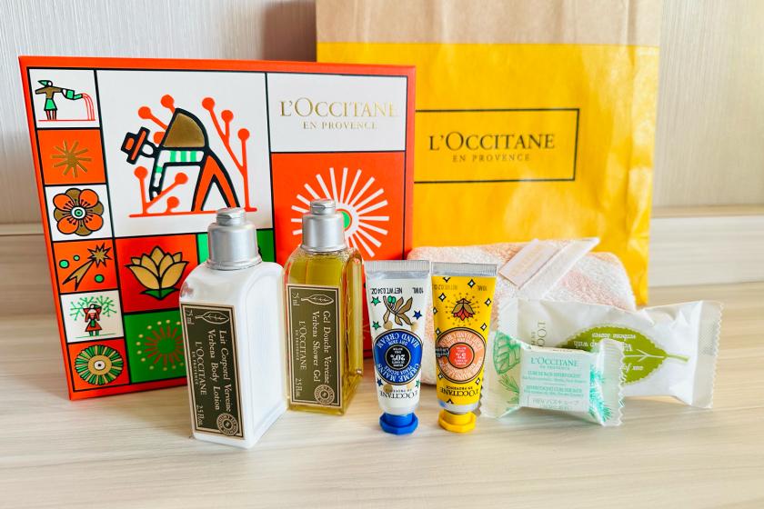 [For birthdays and anniversaries] Plan with 7-piece L'Occitane gift set - Room without meals