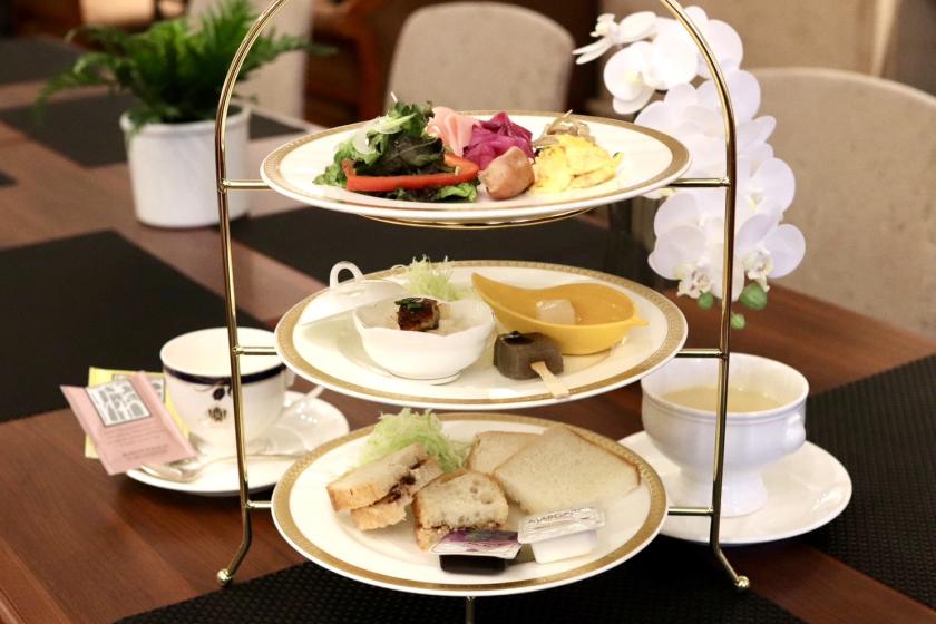 <50 items or more> A rich variety of buffets at the hotel / Breakfast included