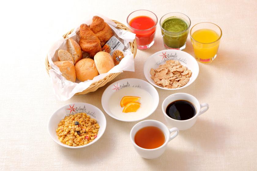 [About 30 types of Japanese and Western breakfast buffet] “Eatwell” breakfast that is both delicious and healthy ◎