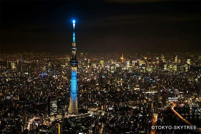【连续3晚方案】〜高级楼层〜可使用休息室◆俯瞰东京晴空塔（右）的位置（不含餐）