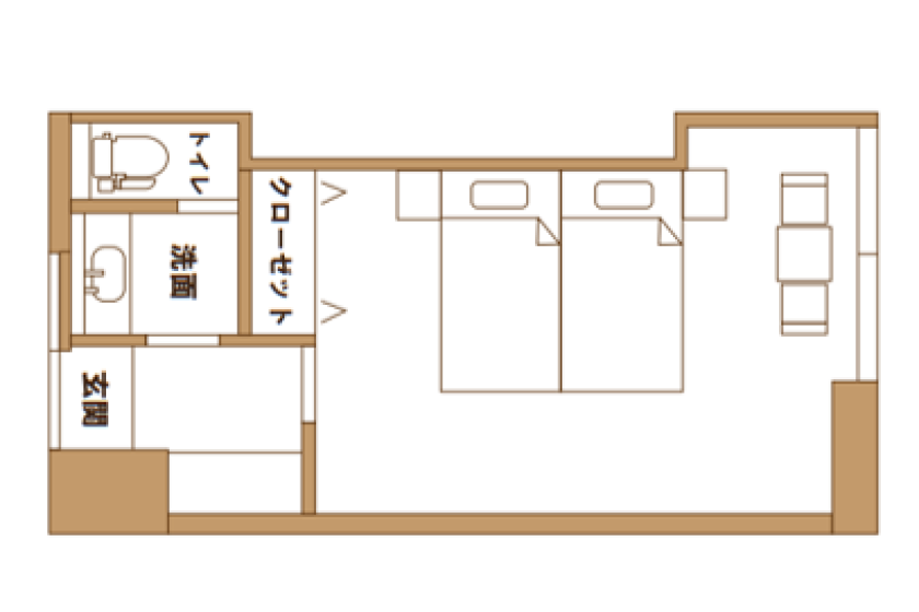 和モダン ツインA