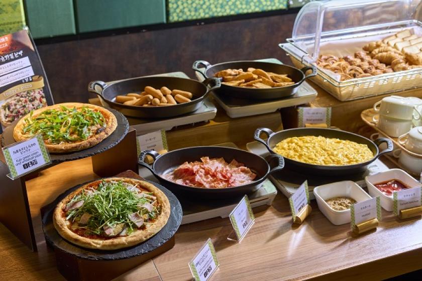 [Limited time only] Enjoy a ``Japanese, Western, oriental breakfast buffet'' on the tower terrace! staying plan