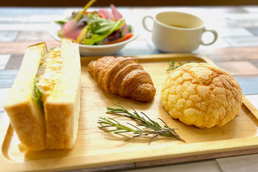 [Best Rate Guarantee] Breakfast set menu with your choice of bakery from a wide variety of choices/Breakfast included