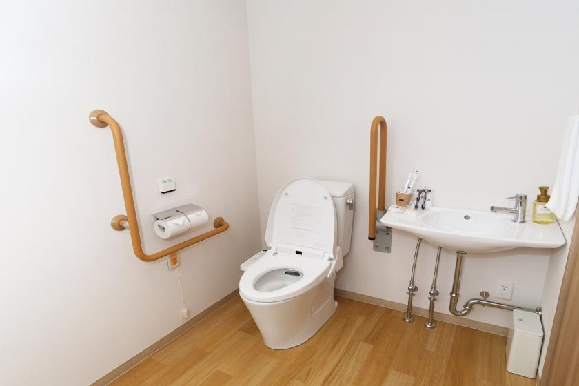 [Universal] Wheelchair accessible★Spacious bathroom