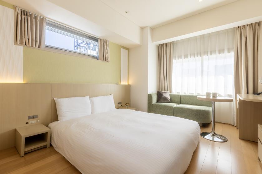 [Non-smoking] Ladies' flooring double (21㎡/Bed width 160cm) *Female-only guest room