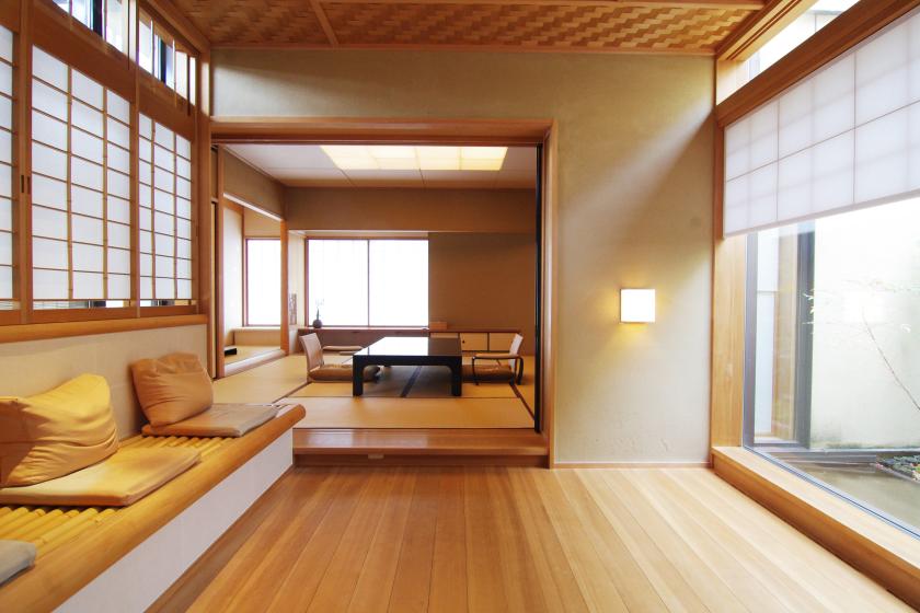 【新館62号室】～平成のお部屋～　新しさの中に伝統が息づくお部屋（本間8帖＋板の間）