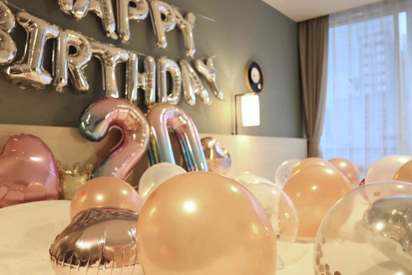 Surprise with balloon decoration! A special plan that allows you to decorate your room ~No meals~