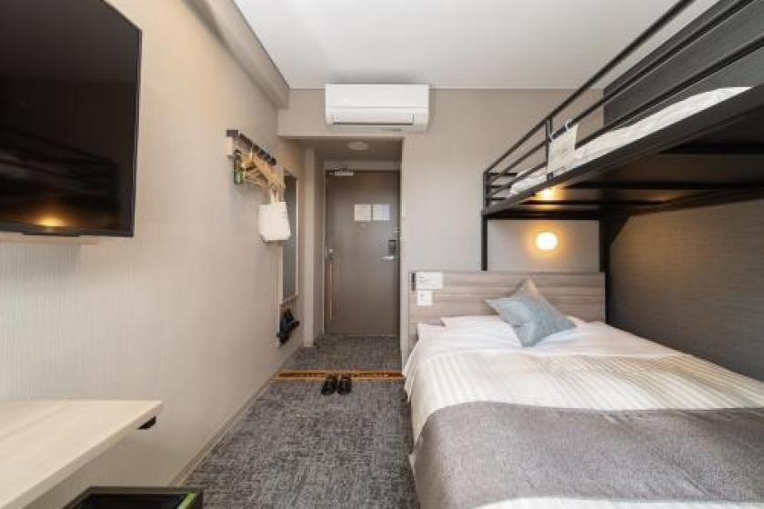 【Room only】【No Smoking】Room with 1 Double Bed with Loft Bed