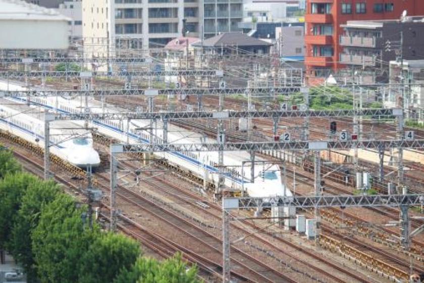 【名駅おすすめ・９階〜１１階確約】高層階・トレインビュープラン★室数限定☆名駅の贅沢天然温泉＆焼きたてパン朝食ビュッフェ付！ウェルカムバー★