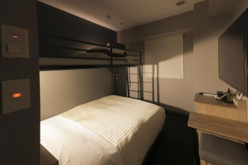 【No Smoking】Room with 1 Double Bed with Loft Bed