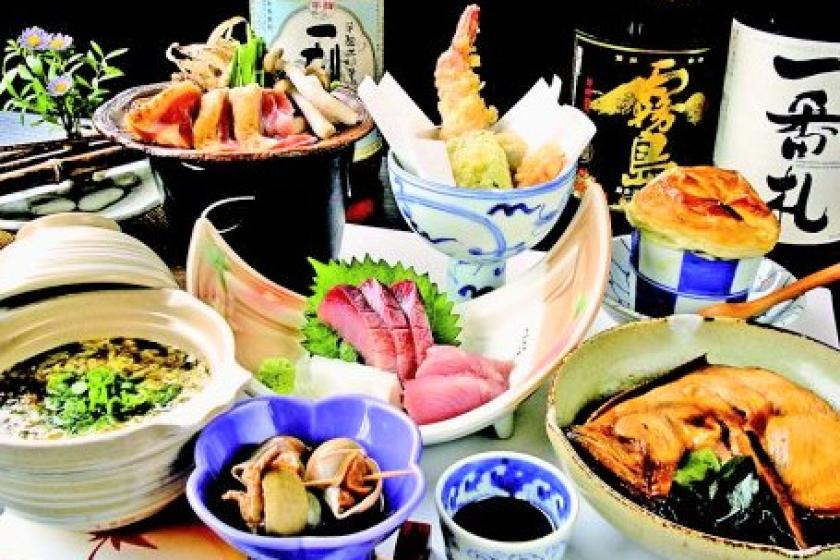 【朝夕２食セット】鳥取の海鮮や和牛が味わえる♪5000円分お食事券セット/人数 