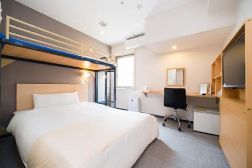 ■Non smoking room■
SUPER ROOM PLAN【one double-sized bed+one loft bed】
