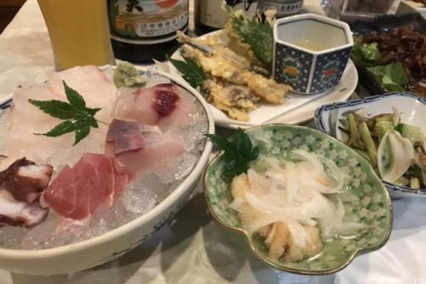 【支配人お勧め提携店】　水俣の有名店 2,000円/人 夕食券セット【朝夕2食】