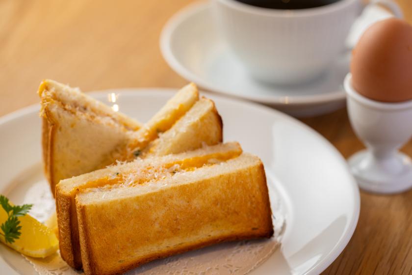 ☆Early Bird Plan 30 《Breakfast Sandwich Included》～Hot Sandwich with Specialty Bread～【Long stay benefits included】