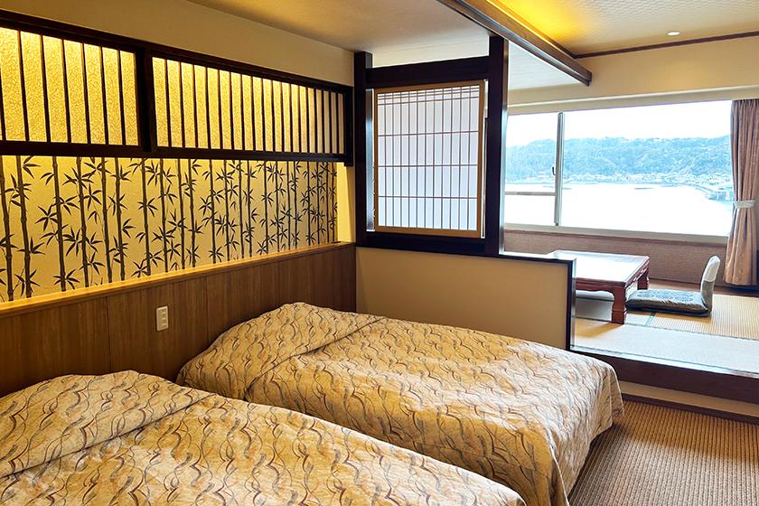 ◆Japanese-Western room (approximately 28 square meters) *Part of the ocean