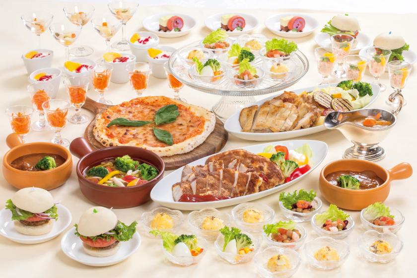 [Enjoy meals in the hotel] Dinner buffet ★ Plan with breakfast and dinner