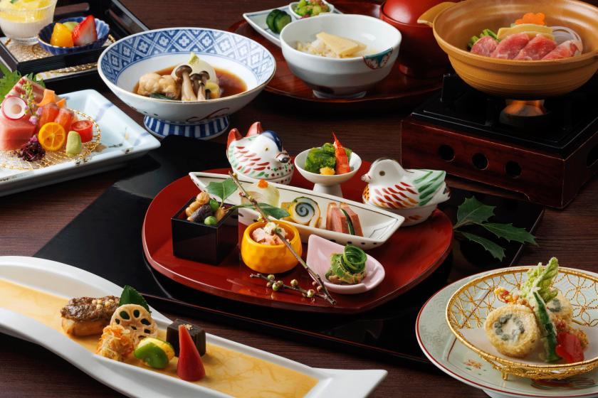 [Dinner specified at 20:00] Dinner and breakfast included/Easy to enjoy Kaiseki plan