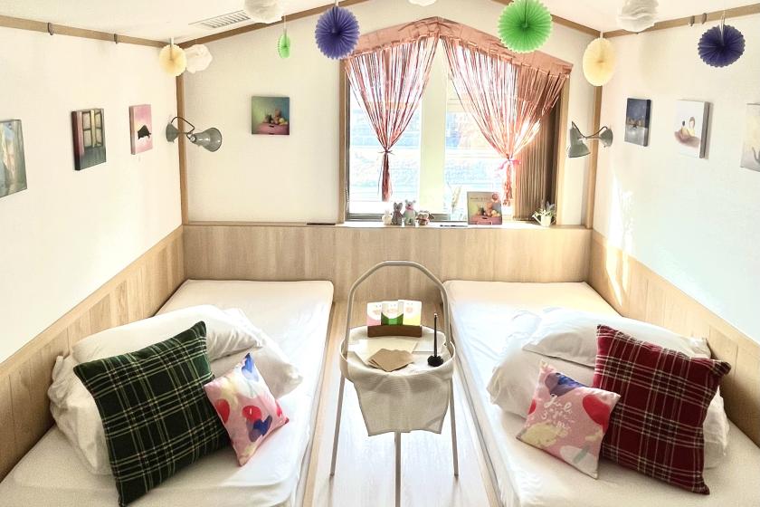 [Limited to 1 group per day ♡] It's like the world of a picture book ☆ Picture book "Kaineko Kibun" collaboration room <Simple room without meals>
