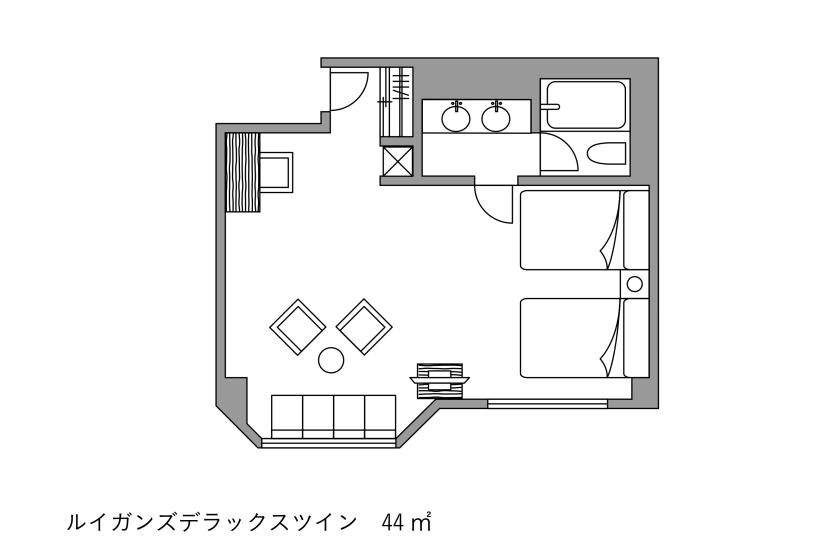 ルイガンズ ジュニアスイート（7F）