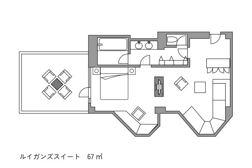 ルイガンズスイート（7F）