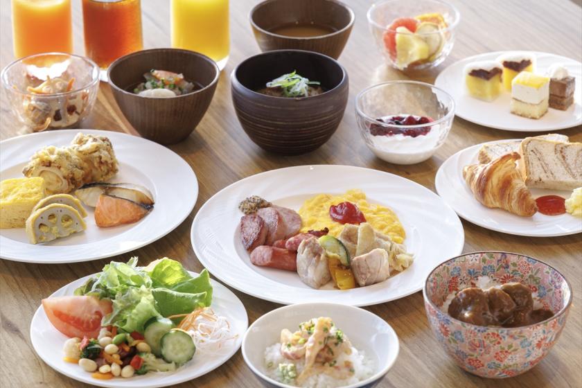 【選べる夕食券付き｜Cコース】熊本の味覚を堪能し、上質空間を愉しむ滞在を＜夕朝食付き＞
