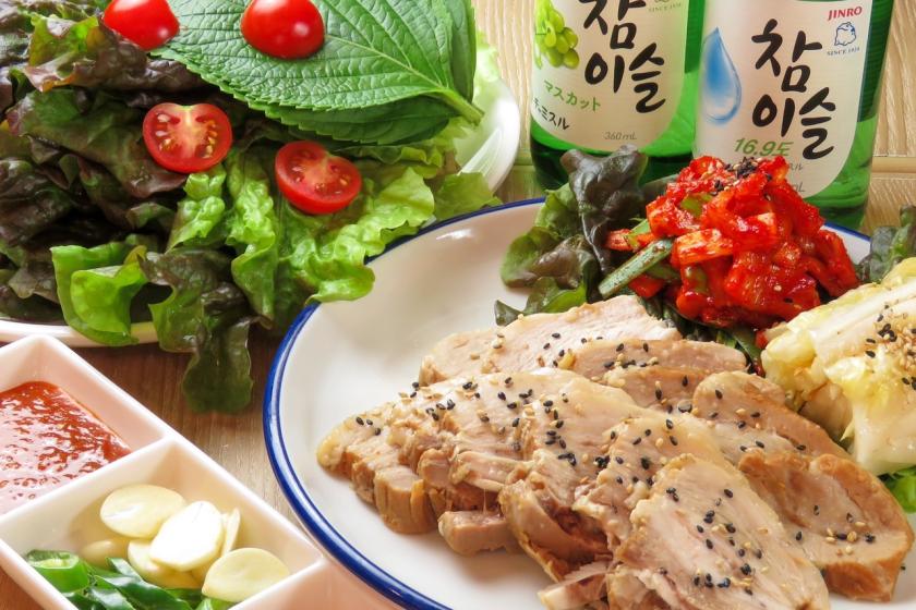 [Applicable to 10 Shin-Okubo Korean Yokocho stores] Enjoy Korean gourmet food! Plan with 3,000 yen worth of meal tickets♪♪