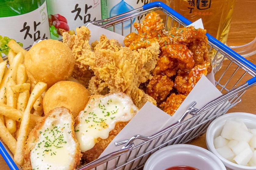 [Applicable to 10 Shin-Okubo Korean Yokocho stores] Enjoy Korean gourmet food! Plan with 3,000 yen worth of meal tickets♪♪