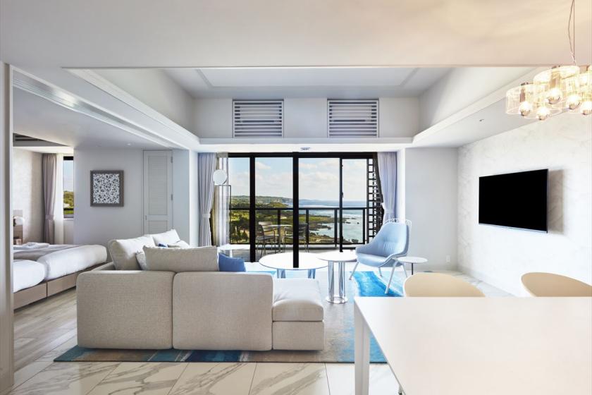 Premier Suite 2 bedrooms (109 square meters/with terrace/5th-10th floor) <Ocean view>