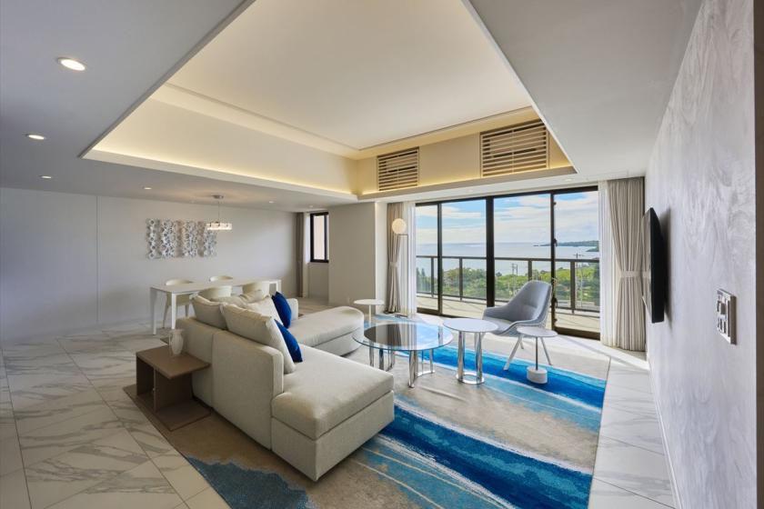 Premier Suite 2 bedrooms (109 square meters/with terrace/5th-10th floor) <Ocean view>