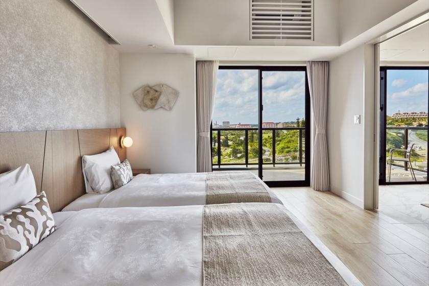 Premier corner suite 1 bedroom (87 square meters/with terrace/6th-9th floor) <Ocean view>