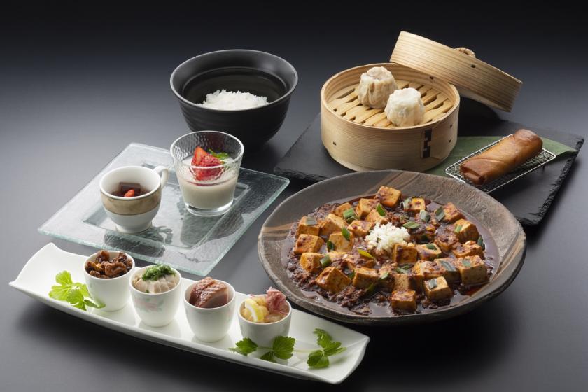 [Chinese restaurant "Senun"] Chinese cuisine dinner set with a choice of main course/dinner and breakfast included