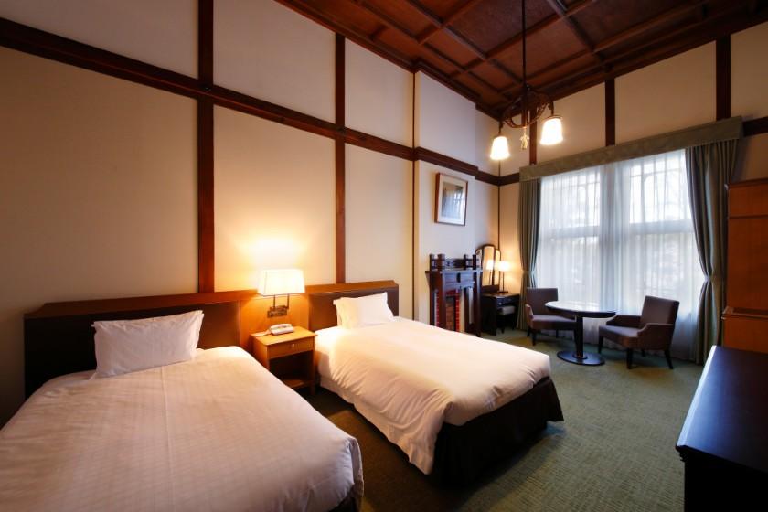 Main Building Standard Twin Room Park Side [Non-smoking, 25.5 square meters]
