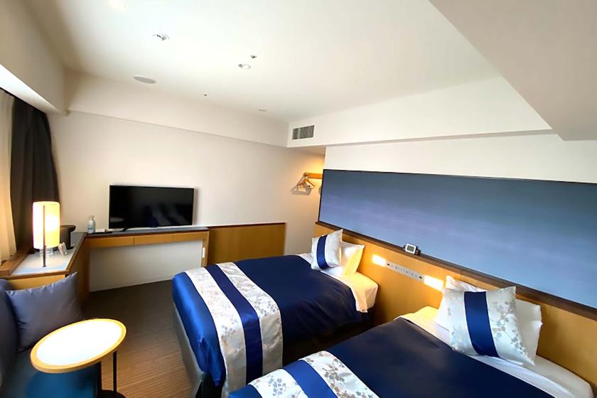 【最上階12階】 プレミアムフロア・極上の寝心地とバスタイムで快適なホテルStay（素泊まり）