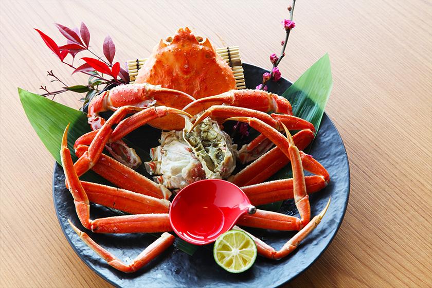 [Plan with donation to the Japanese Red Cross Society, Part 2] Noto Peninsula Earthquake Recovery Support Plan with 1 piece of snow crab