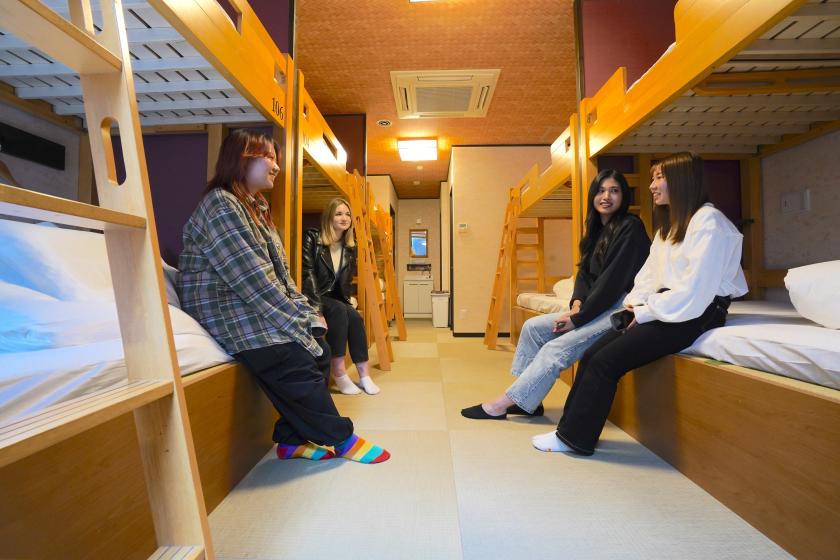 Female only dormitory (10 people shared room)