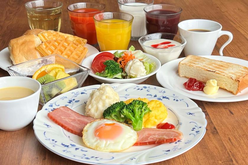 <Advance card payment only> [Breakfast included plan] Large public bath with a panoramic view of the Tateyama mountain range - Free