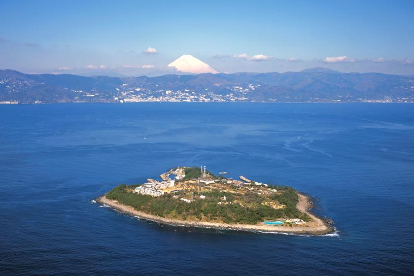 Head to Hatsushima where you can enjoy hammocks, island cafes, and adventure♪ [Ferry boarding ticket + R-Asia admission ticket] included ◆ 1 night and 2 meals plan <Yunagi Kaiseki>