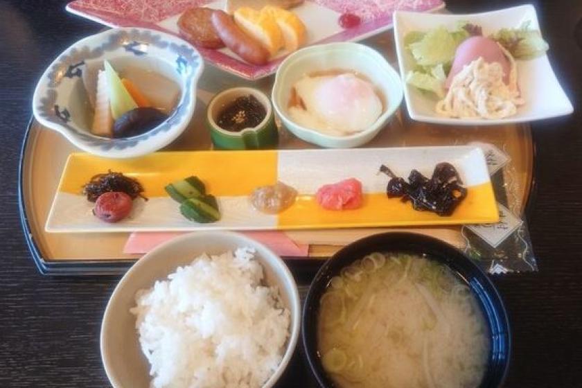 【スタンダードプラン】２番人気プラン！桜島を臨む美人の湯＆お膳朝食  ＜朝膳付き＞