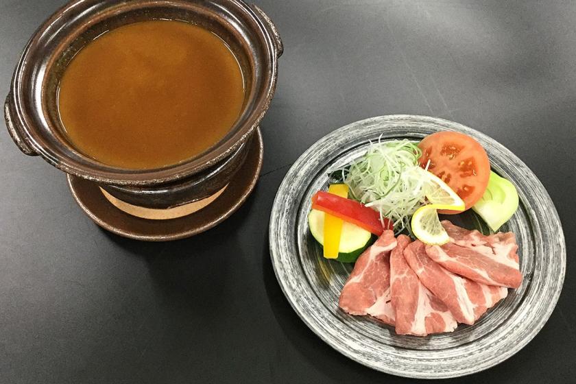 ★【会席スタンダード】海鮮会席プラン　県産牛と夏野菜の赤味噌鍋　夏鴨≪6～8月≫