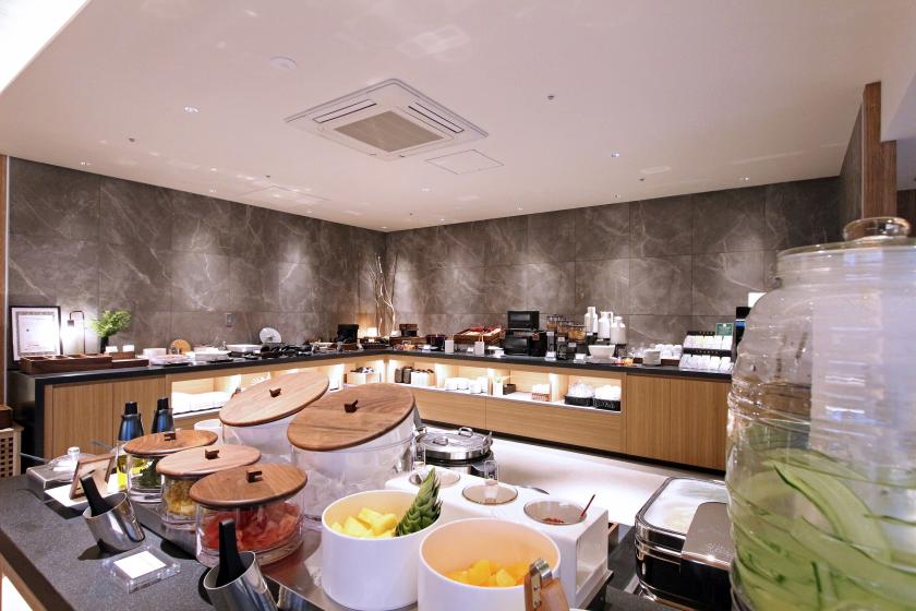 <30 items or more> Sophisticated global Japanese-Western buffet plan including Nagoya cuisine / Breakfast included