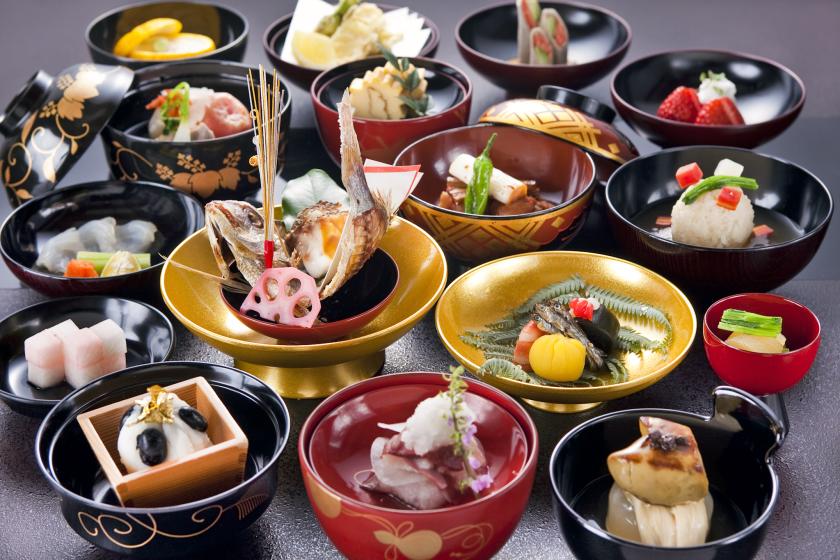 【夕朝食付】地産地消メニュー わんこ膳/いわての旬の食財をお椀にのせて「日本料理 対い鶴」