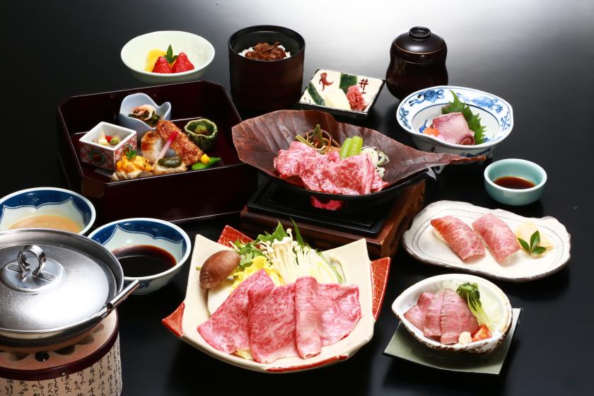[Dinner starts at 17:30] [Official website] [2 meals included] Check-out at 12:00 ♪ Various ways to eat! Hida beef plan (plan code: HP76HD)