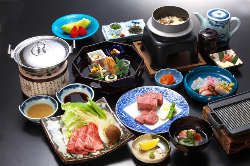 [Official website] [2 meals] [Luxury A5 grade Hida beef ♪] Hida beef KAISEKI plan (plan code: HP120HG)