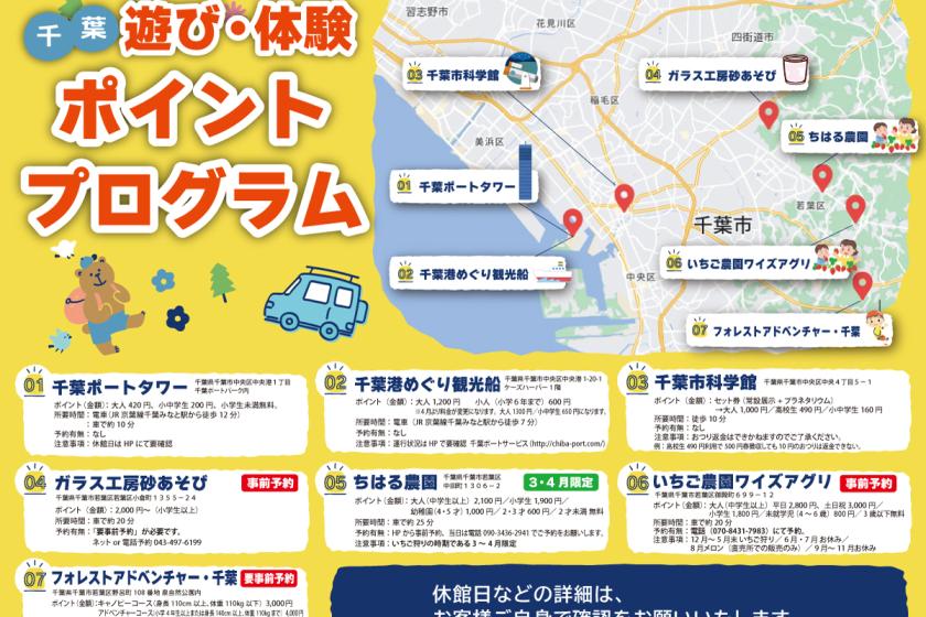 [Family/Couple/Breakfast included] 20pt experience points for playing in Chiba Prefecture♪ Enjoy Chiba plan!